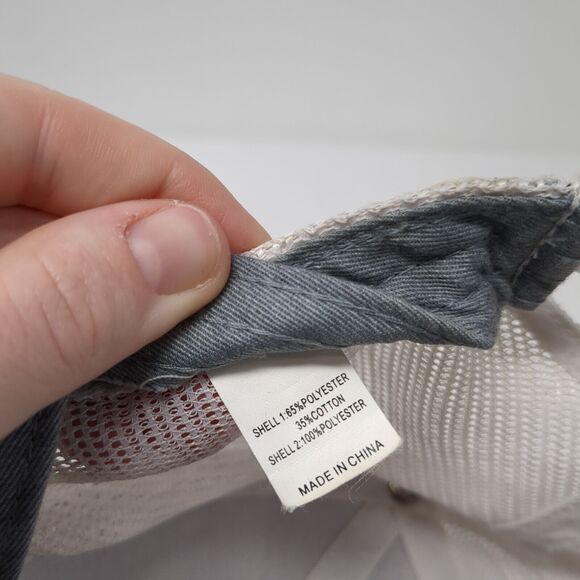 Big Tex Trailers Snapback Trucker Hat Gray One Size Mesh Back Richardson - Picture 9 of 9